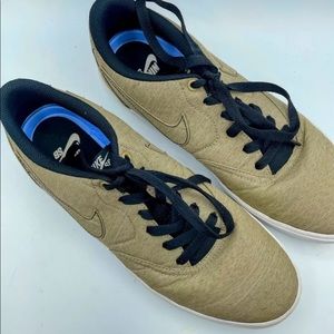 NIKE CHECK SOLAR CANVAS PREMIUM SB 'KHAKI' 9.5 Men’s Low
